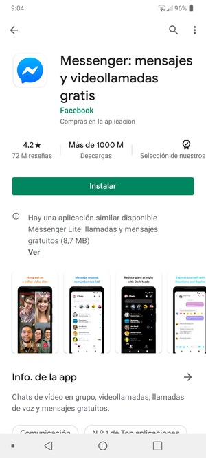 Seleccione Instalar