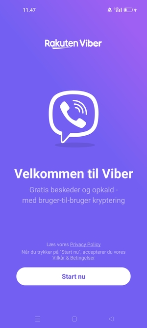 Din app er klar til brug