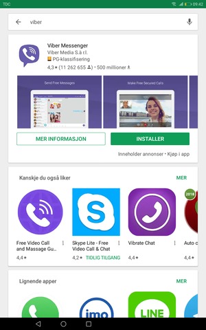 Velg app