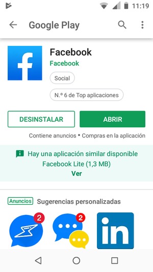 Seleccione ABRIR