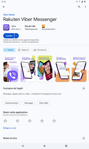 Sélectionnez Installer