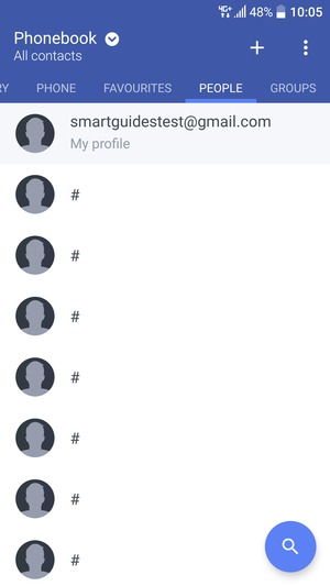 Select the Menu button