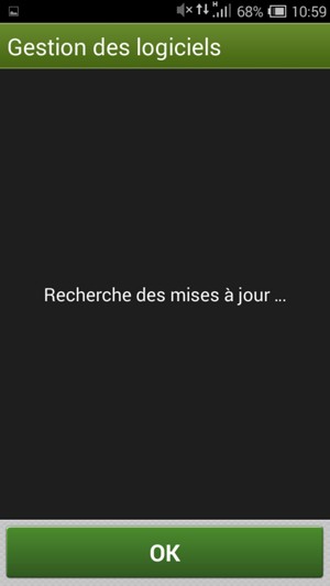 Veuillez attendre la fin de la recherche