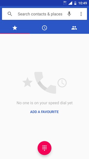 Select the Menu button