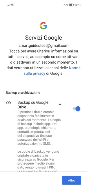 Seleziona Altro