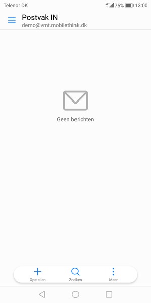 Uw account is klaar voor gebruik