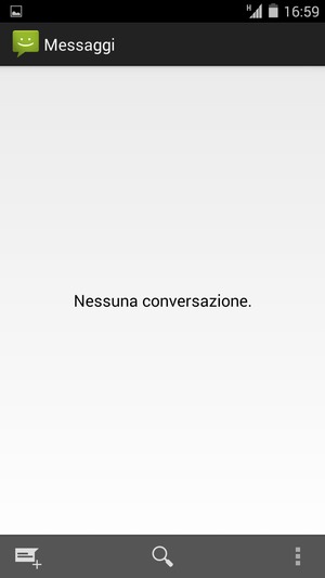 Seleziona il tasto Menu