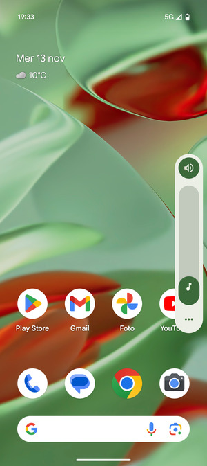 Per modificare le impostazioni dell'audio, seleziona Suono