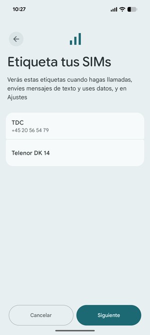 Seleccione Siguiente