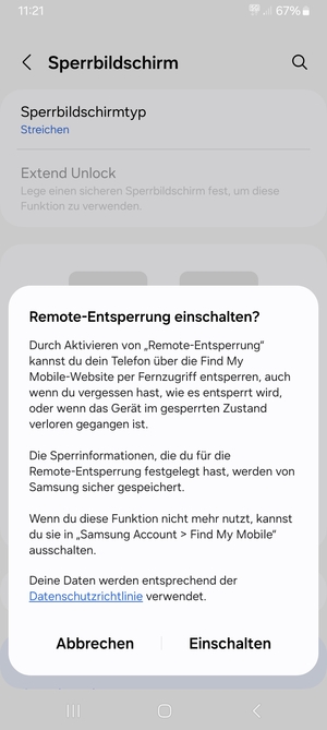 Wählen Sie Ihre gewünschte Option