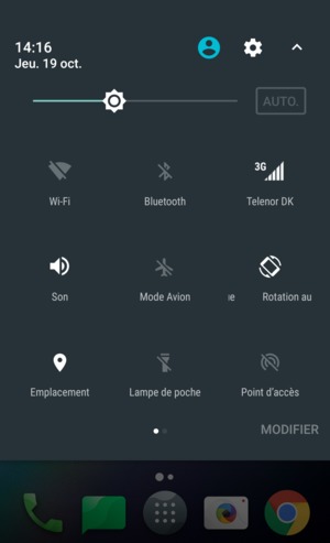 Désactiver le Emplacement