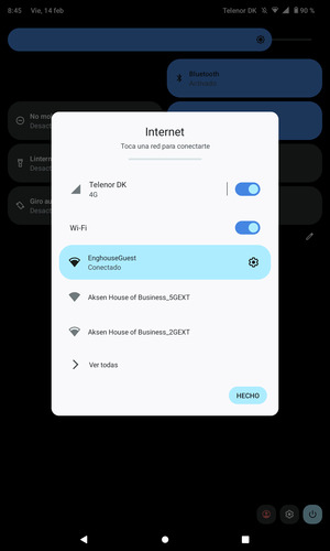 Desactive Wi-Fi
