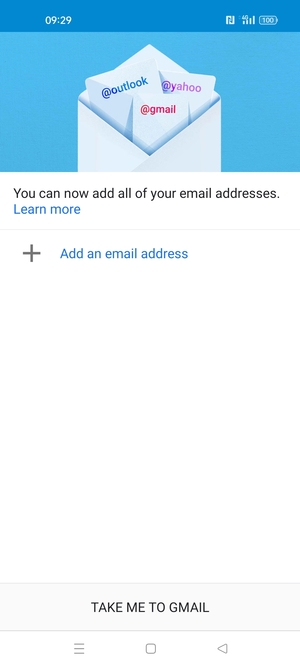 Select Add an email address