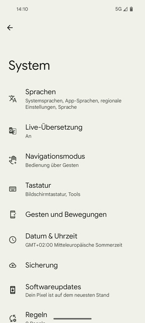 Wählen Sie Softwareupdates