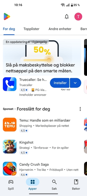 Velg Søk