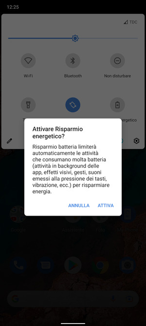 Seleziona ATTIVA