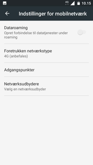 Vælg Adgangspunkter