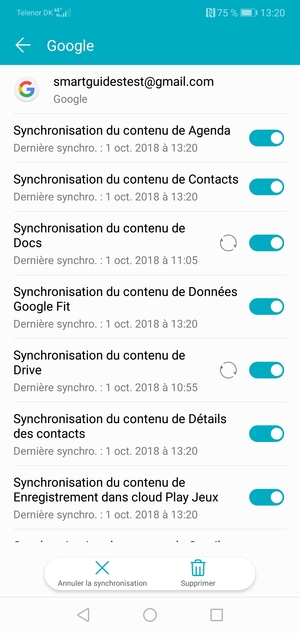 Vos contacts Google vont maintenant être synchronisés avec votre smartphone