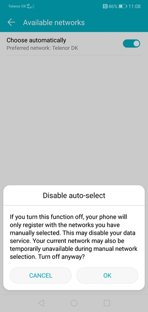 Select OK