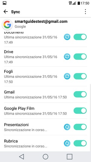 I tuoi contatti di Google verranno ora sincronizzati con il tuo telefono