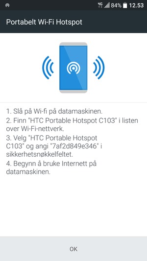 Velg OK