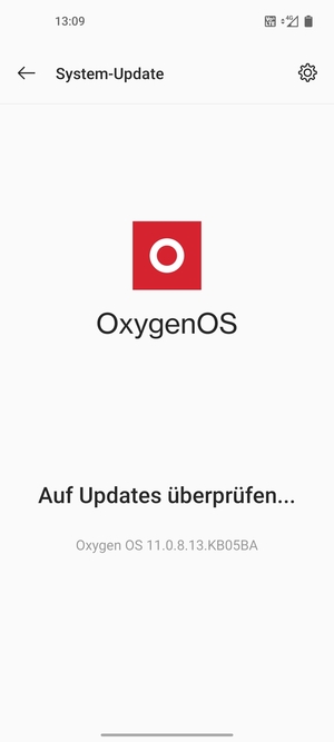 Warten Sie, bis die Suche abgeschlossen ist