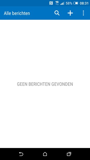 Selecteer de Menu-knop