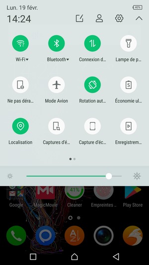 Sélectionnez Wi-Fi
