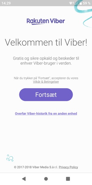 Din app er klar til brug