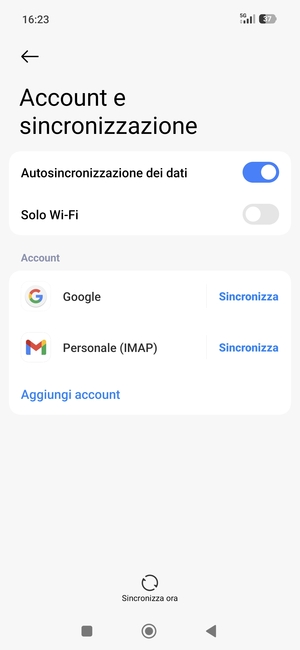 Seleziona Google