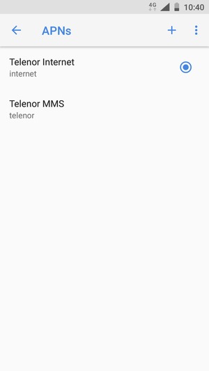 Wählen Sie die Menü-Taste