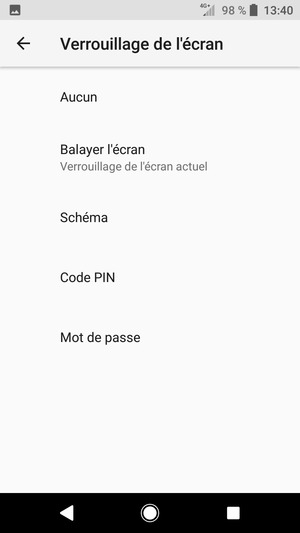 Sélectionnez Schéma