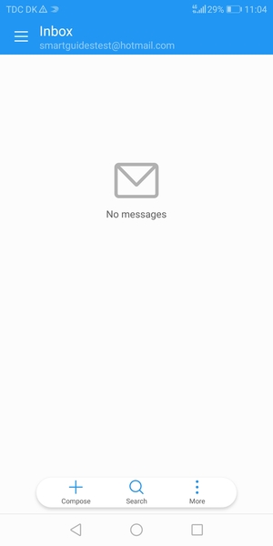 Your Hotmail is ready to use
