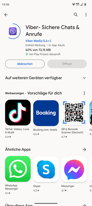 Warten Sie, bis der Installationsprozess  beendet ist