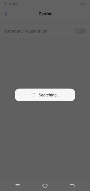 Wait for the search to finish