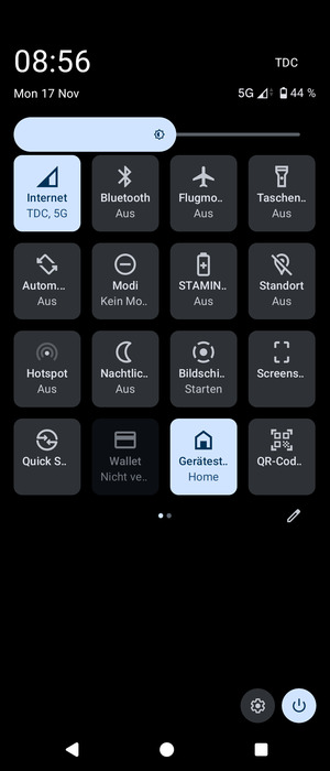 Wählen Sie STAMINA-Modus