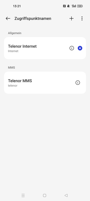 Ihr Handy ist nun für MMS eingerichtet