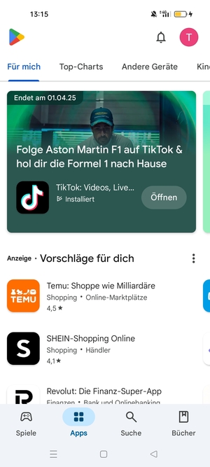 Wählen Sie Suche