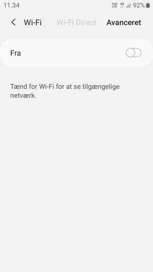 Aktiver Wi-Fi