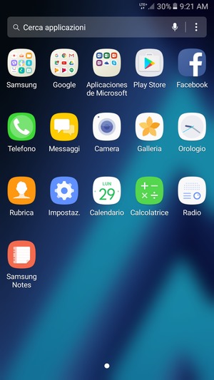 Seleziona Samsung