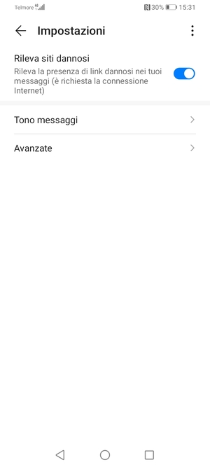Seleziona Avanzate