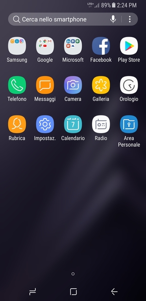 Seleziona Samsung