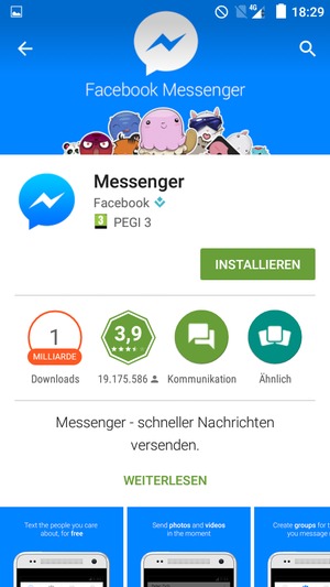 Wählen Sie INSTALLIEREN