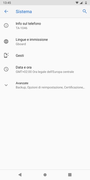 Seleziona Avanzate