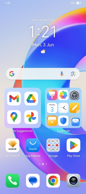 Select Settings