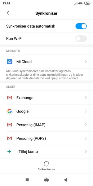 Vælg Google