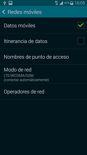 Seleccione Nombres de punto de acceso