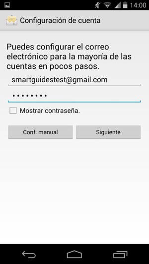 Introduzca su Dirección de correo electrónico y Contraseña. Seleccione Siguiente