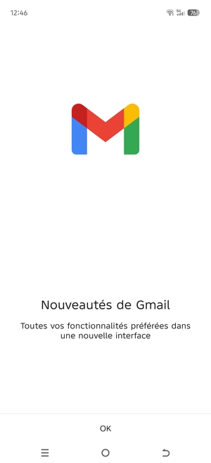 Sélectionnez OK