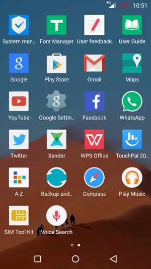 Scroll to and select Play Store